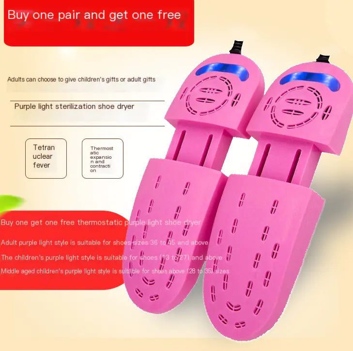 UV Shoe Dryer with Sterilization and Deodorization