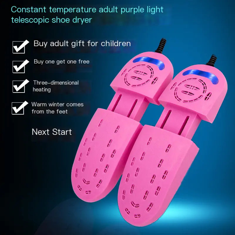 UV Shoe Dryer with Sterilization and Deodorization